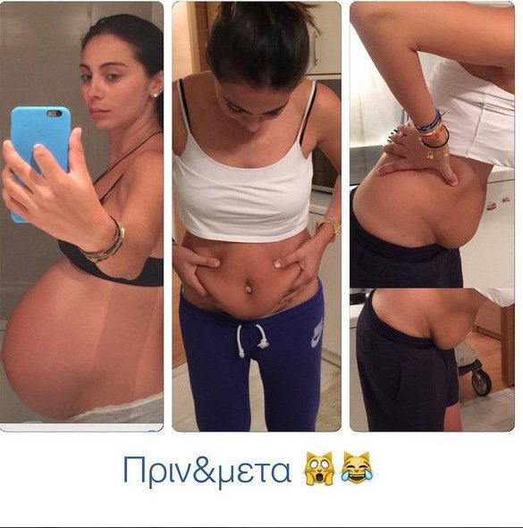 Η Ολυμπία Χοψονίδου δείχνει την κοιλιά της όπως πραγματικά είναι, μετά από 4 γέννες -Το Ιnstagram την αποθεώνει [εικόνες] | iefimerida.gr 0