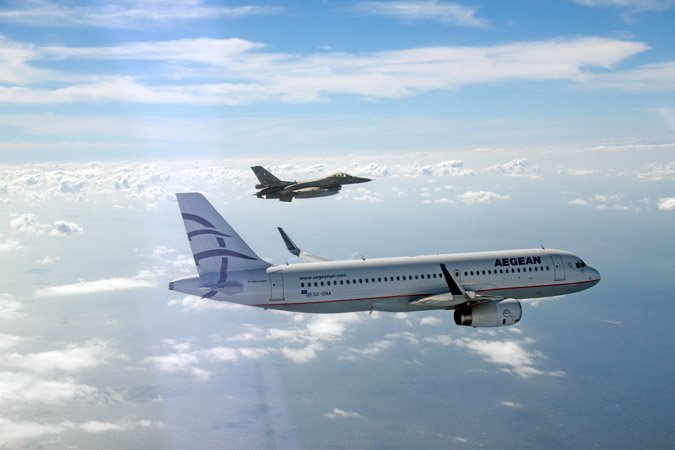 Εντυπωσιακή άσκηση: F16 αναχαιτίζουν Airbus που πετά προς την Αθήνα [εικόνες] | iefimerida.gr 6