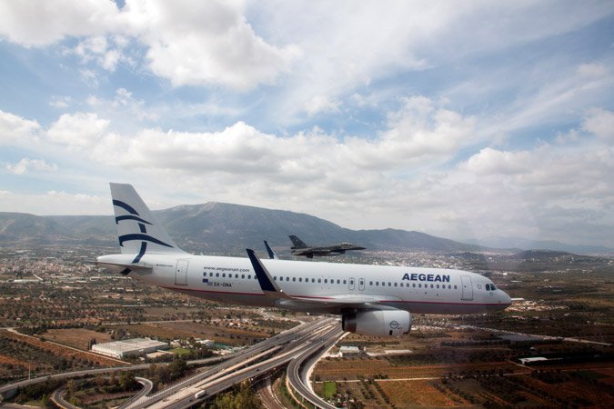 Εντυπωσιακή άσκηση: F16 αναχαιτίζουν Airbus που πετά προς την Αθήνα [εικόνες] | iefimerida.gr 9