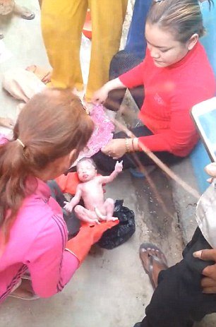 Πέταξαν νεογέννητο μωρό ζωντανό στα σκουπίδια [εικόνες&βίντεο]  | iefimerida.gr 2