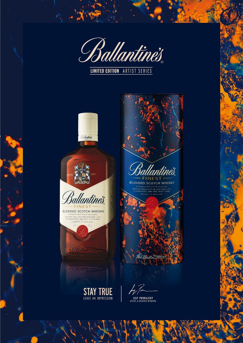 O Leif Podhajsky δημιουργεί τη νέα συλλεκτική φιάλη του Ballantine’s [εικόνες] | iefimerida.gr 0