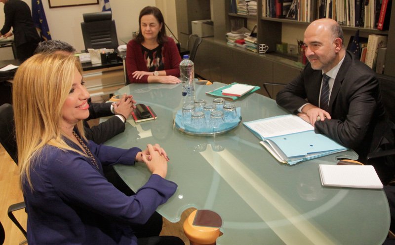 Γεννηματά σε Μοσκοβισί: Οχι σε πλειστηριασμούς α' κατοικίας – Λύση για τα «κόκκινα» δάνεια | iefimerida.gr 0