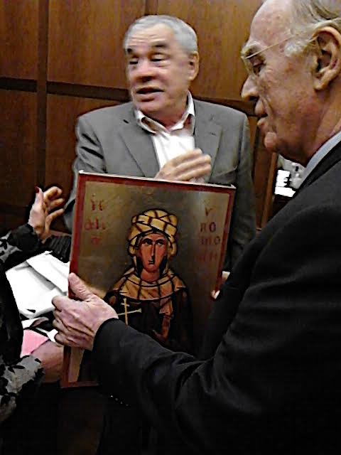 Δείτε την εικόνα ποιας Αγίας δώρισε ο Γιακουμάτος στον Λεβέντη [εικόνες] | iefimerida.gr 1