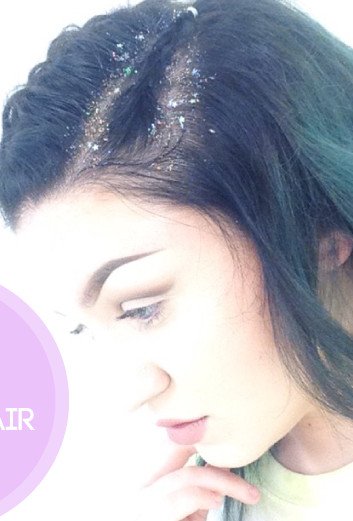 Κρύβουν τη ρίζα χωρίς να χαλάσουν ένα ευρώ - Γκλίτερ στα μαλλιά, είναι η τελευταία τάση [εικόνες & βίντεο] | iefimerida.gr 10