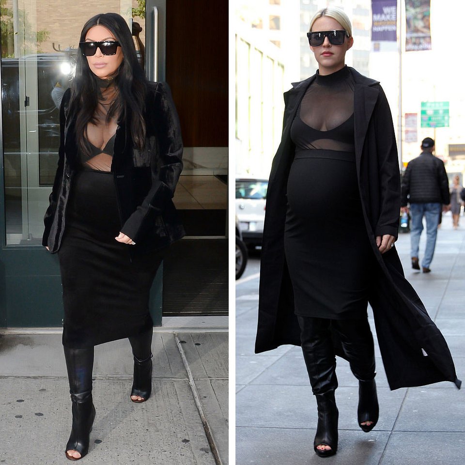 Πώς είναι να ντύνεσαι όπως η Κιμ Καρντάσιαν στην εγκυμοσύνη -Μία δημοσιογράφος το τόλμησε και εξηγεί [εικόνες] | iefimerida.gr 0