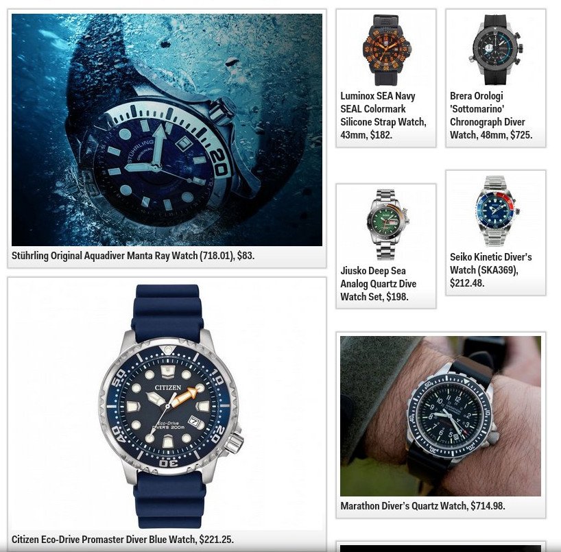 Μεγάλα, καταδυτικά ρολόγια, μόδα διαχρονική -Τα καλύτερα, από μόλις 83 δολάρια [εικόνες] | iefimerida.gr 1
