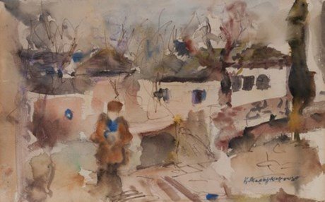 Κούλα Μαραγκοπούλου, η μαθήτρια του Μπουζιάνη. Εκθεση στο σπίτι του ζωγράφου [εικόνες] | iefimerida.gr 2