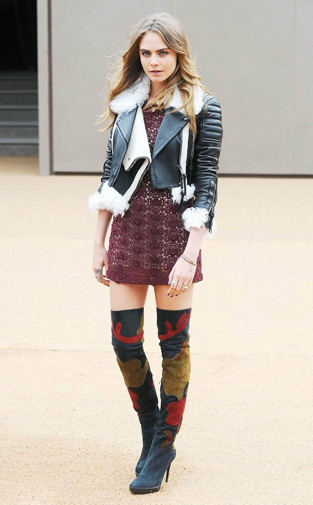 Μπότες πάνω από το γόνατο: Πώς να τις φορέσεις - «Κλέβουμε» ιδέες από τις σελέμπριτις [εικόνες] | iefimerida.gr 8