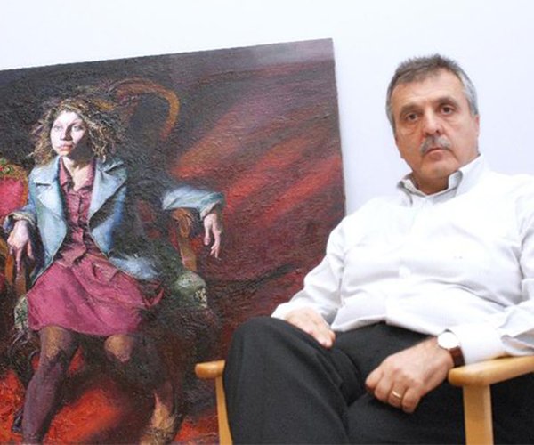 Η γκαλερί Citronne, o συλλέκτης Σωτήρης Φέλιος και ο ζωγράφος Τάσος Μαντζαβίνος μαζί [εικόνες] | iefimerida.gr 6