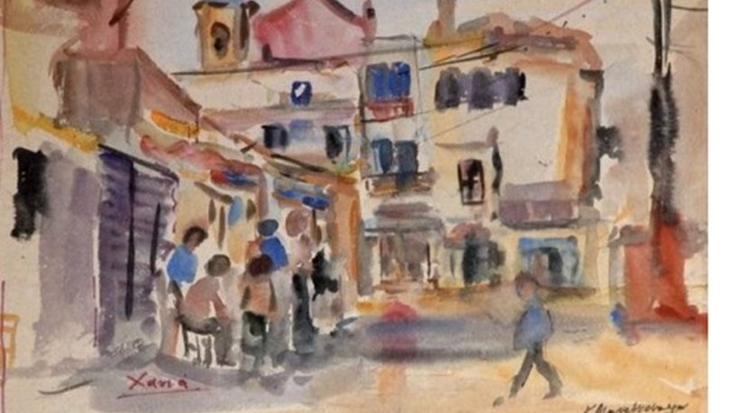 Κούλα Μαραγκοπούλου, η μαθήτρια του Μπουζιάνη. Εκθεση στο σπίτι του ζωγράφου [εικόνες] | iefimerida.gr 4