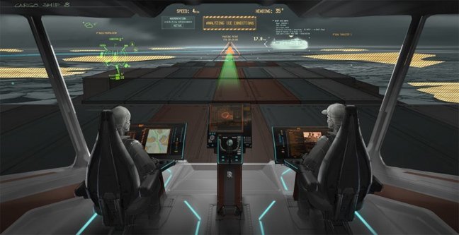 Ετσι θα είναι τα πλοία στο μέλλον -Η γέφυρα θα μοιάζει με διαστημόπλοιο [εικόνες & βίντεο] | iefimerida.gr 6