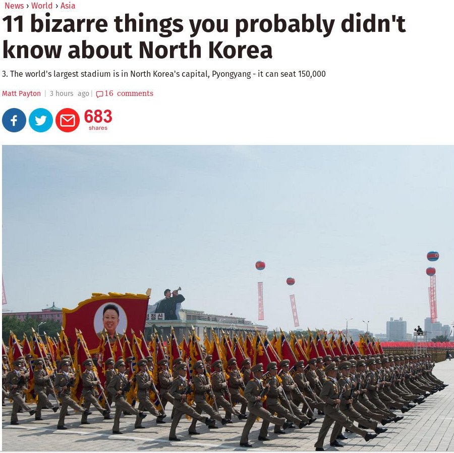 Βόρεια Κορέα: Τα 11 απίστευτα πράγματα που δεν ξέρετε γι' αυτή | iefimerida.gr 0