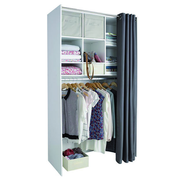 Φτιάξτε ντουλάπα με μια κουρτίνα -Εξυπνη και φθηνή λύση [εικόνες] | iefimerida.gr 17