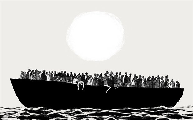 Το επικίνδυνο ταξίδι των προσφυγόπουλων μέσα από σκίτσα που καθηλώνουν [εικόνες] | iefimerida.gr 0