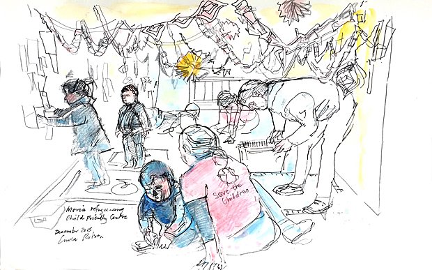 Το επικίνδυνο ταξίδι των προσφυγόπουλων μέσα από σκίτσα που καθηλώνουν [εικόνες] | iefimerida.gr 2