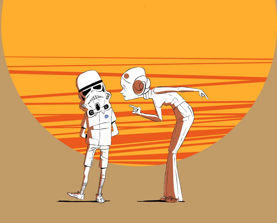 Ο Πόλεμος των Αστρων στα παλιά γραφεία του ΡΟΜΑΝΤΣΟ [εικόνες] | iefimerida.gr 4