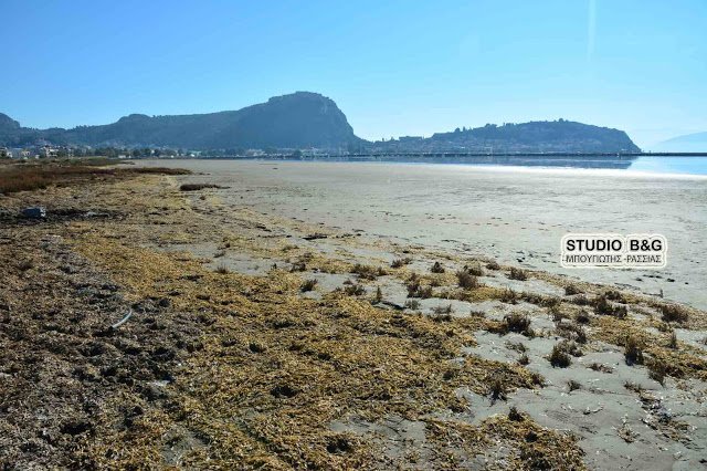 Ενα μοναδικό φαινόμενο: «Εξαφανίστηκε» η θάλασσα στο Ναύπλιο [εικόνες & βίντεο] | iefimerida.gr 0