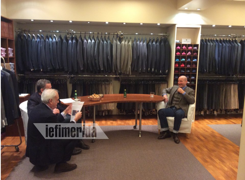 Ο ράφτης του Τζέιμς Μποντ στο Κολωνάκι όλο το Σαββατοκύριακο έραβε sur mesure τους Αθηναίους [εικόνες] | iefimerida.gr 5