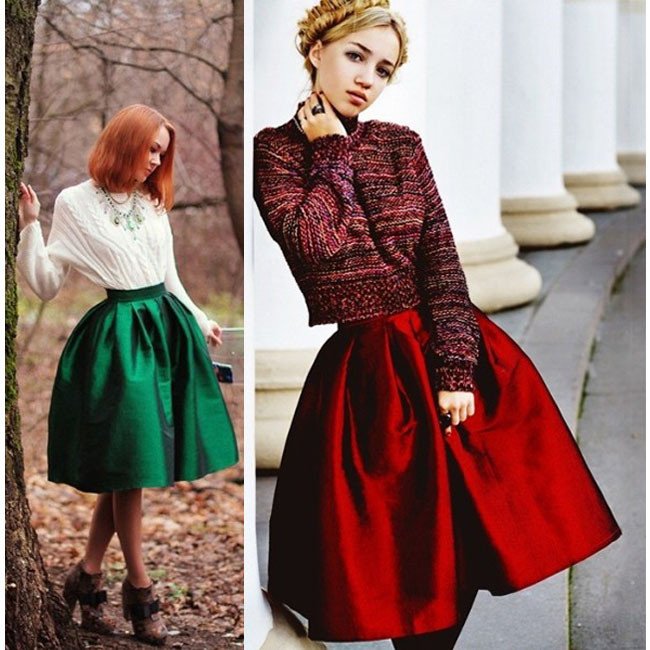 Η μίντι φουσκωτή φούστα που λάνσαρε η Οντρεϊ είναι και πάλι μόδα -Οι 10 πιο στιλάτες της αγοράς και πώς να τη φορέσετε [εικόνες] | iefimerida.gr 14