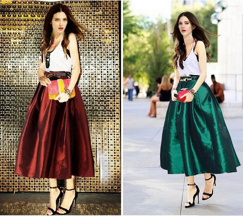 Η μίντι φουσκωτή φούστα που λάνσαρε η Οντρεϊ είναι και πάλι μόδα -Οι 10 πιο στιλάτες της αγοράς και πώς να τη φορέσετε [εικόνες] | iefimerida.gr 12