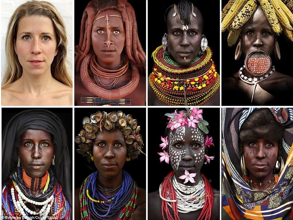 Δημοσιογράφος μεταμορφώθηκε σε Αφρικανές γυναίκες -Προκάλεσε αρνητικά σχόλια με το πρότζεκτ της [εικόνες] | iefimerida.gr 5