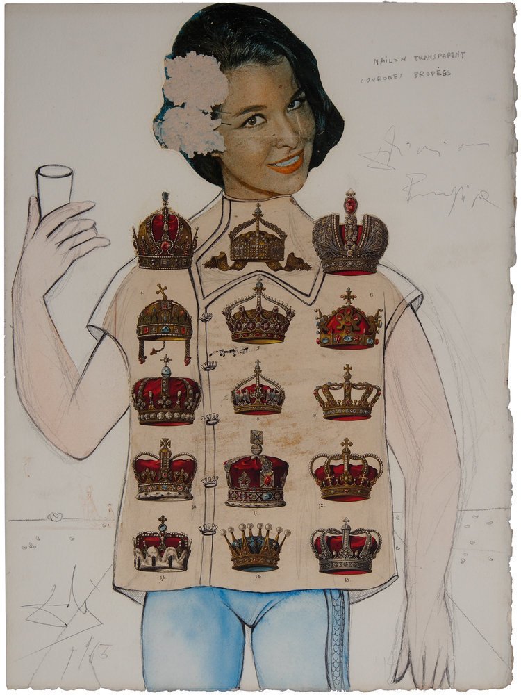 Τα σέξι και άγνωστα σχέδια μόδας του Σαλβαδόρ Νταλί [εικόνες, βίντεο] | iefimerida.gr 3