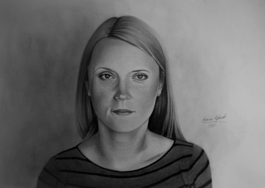 Ενας καλλιτέχνης χωρίς χέρια -Κάνει το όνειρό του, δημιουργώντας πορτρέτα [εικόνες] | iefimerida.gr 6