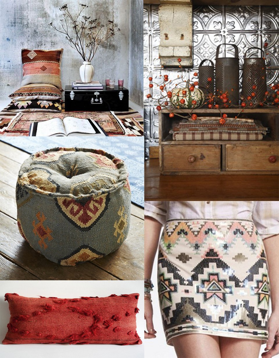 Κιλίμια και φλοκάτες πάλι στη μόδα -Από τα μπαούλα της γιαγιάς [εικόνες] | iefimerida.gr 2