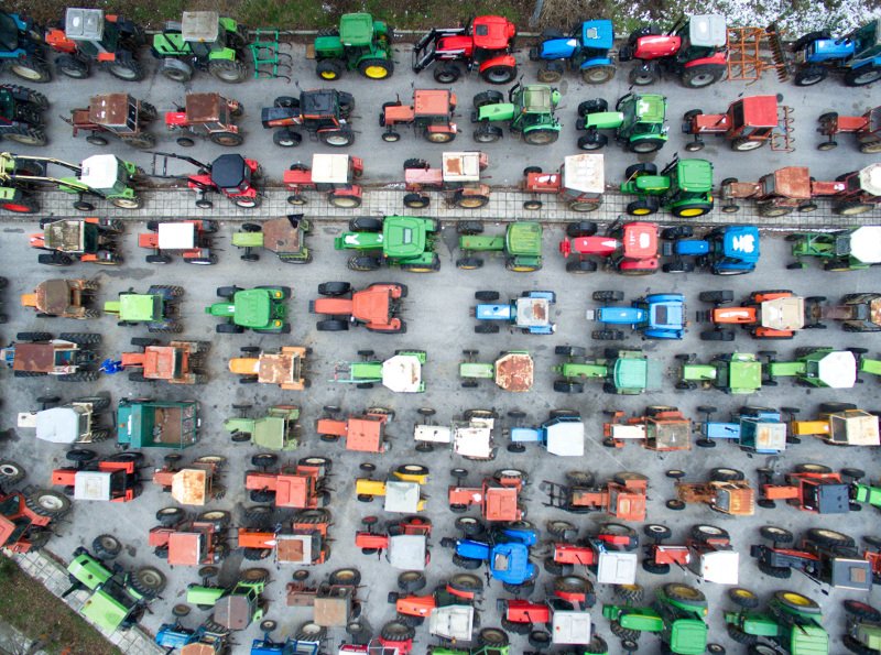 Χιλιάδες τρακτέρ παρατεταγμένα στον Προμαχώνα -Με κλείσιμο των συνόρων απειλούν οι αγρότες [εικόνες] | iefimerida.gr 4