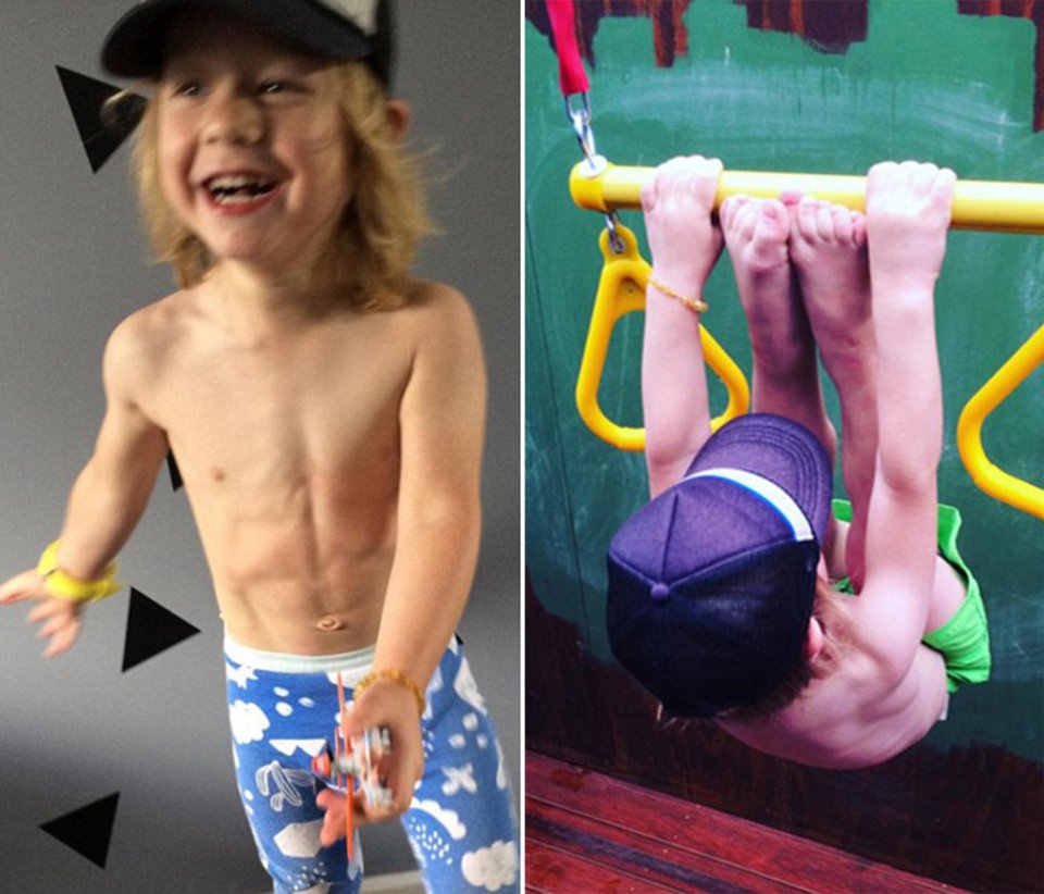 3χρονος μπόμπιρας έχει κοιλιακούς που σε κάνουν να ντρέπεσαι [εικόνες] | iefimerida.gr 0