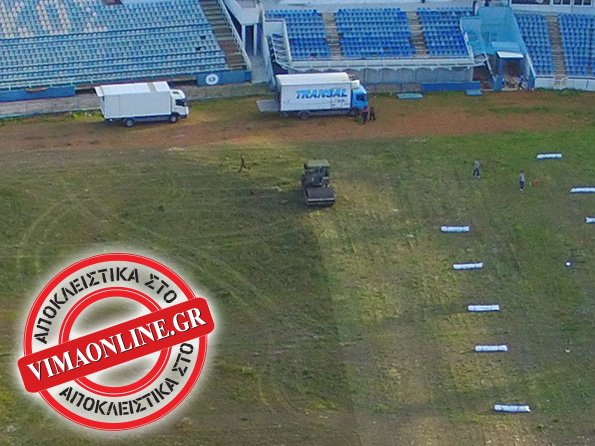 Νέος καταυλισμός προσφύγων στο Ελληνικό -Εστησαν σκηνές στο γήπεδο του baseball [εικόνες & βίντεο] | iefimerida.gr 2