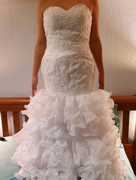 Νύφες που την πάτησαν -Πώς έδειχναν τα νυφικά στο Ιντερνετ και πώς ήταν πραγματικά! [εικόνες] | iefimerida.gr 19