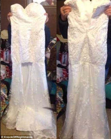 Νύφες που την πάτησαν -Πώς έδειχναν τα νυφικά στο Ιντερνετ και πώς ήταν πραγματικά! [εικόνες] | iefimerida.gr 31