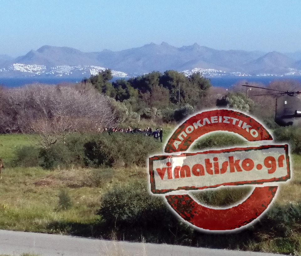 Σε βοσκοτόπια με αγελάδες προσγειώθηκε ο Πάνος Καμμένος -Επιθεώρησε το hotspot μέσα από το ελικόπτερο [εικόνες]  | iefimerida.gr 2