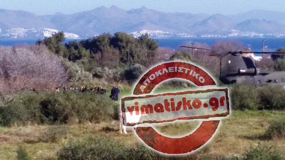 Σε βοσκοτόπια με αγελάδες προσγειώθηκε ο Πάνος Καμμένος -Επιθεώρησε το hotspot μέσα από το ελικόπτερο [εικόνες]  | iefimerida.gr 3