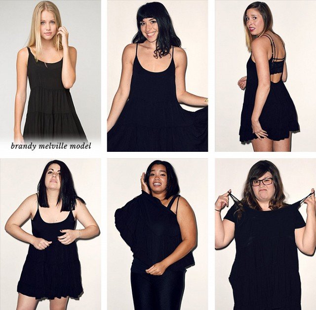 6 γυναίκες από αδύνατες μέχρι αφράτες δοκιμάζουν τo ίδιo one size ρούχο -Δείτε το αποτέλεσμα [εικόνες] | iefimerida.gr 3