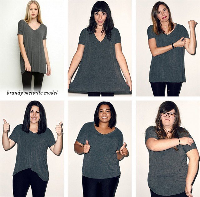 6 γυναίκες από αδύνατες μέχρι αφράτες δοκιμάζουν τo ίδιo one size ρούχο -Δείτε το αποτέλεσμα [εικόνες] | iefimerida.gr 4