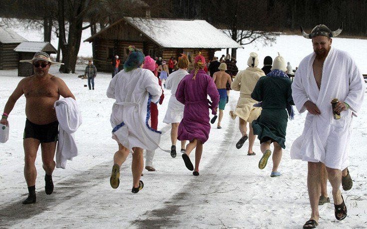 Εσθονία: Μαραθώνιος σάουνας με βουτιές υπό το μηδέν -Συμμετείχε και ελληνική ομάδα [εικόνες]   | iefimerida.gr 5