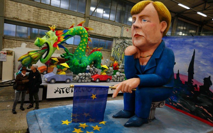 Οι Γερμανοί έκαναν τον Τσίπρα άρμα στο καρναβάλι της Κολωνίας [εικόνες] | iefimerida.gr 2