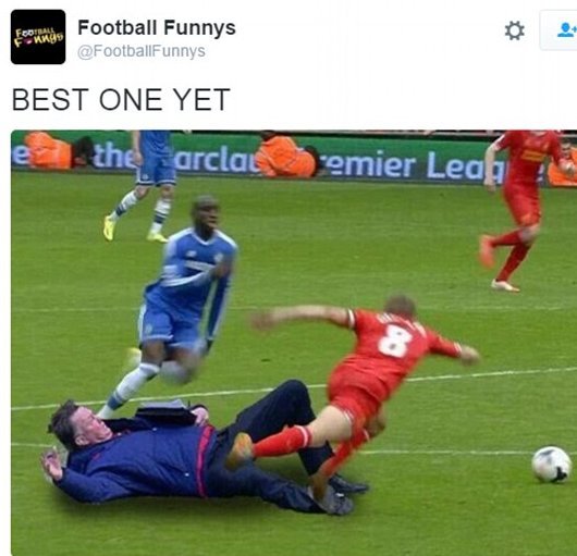 To Τwitter «γλεντάει» τον Φαν Χάαλ -Για τη βουτιά μπροστά στον διαιτητή [εικόνες] | iefimerida.gr 0