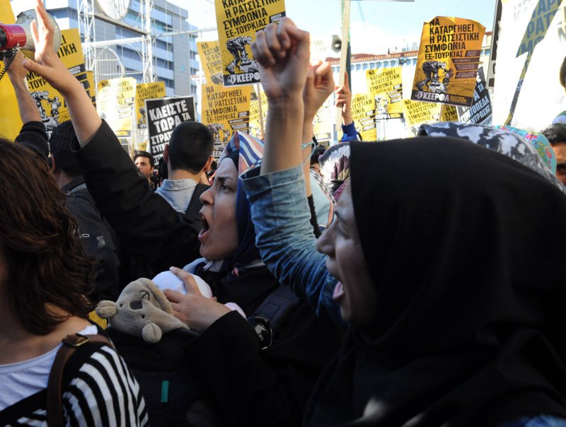 Πορεία προσφύγων και αλληλέγγυων στο κέντρο της Αθήνας [εικόνες] | iefimerida.gr 5