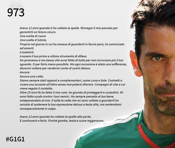 Ο σπουδαίος Μπουφόν γράφει συγκινητικό γράμμα στο τέρμα του [εικόνα] | iefimerida.gr 0