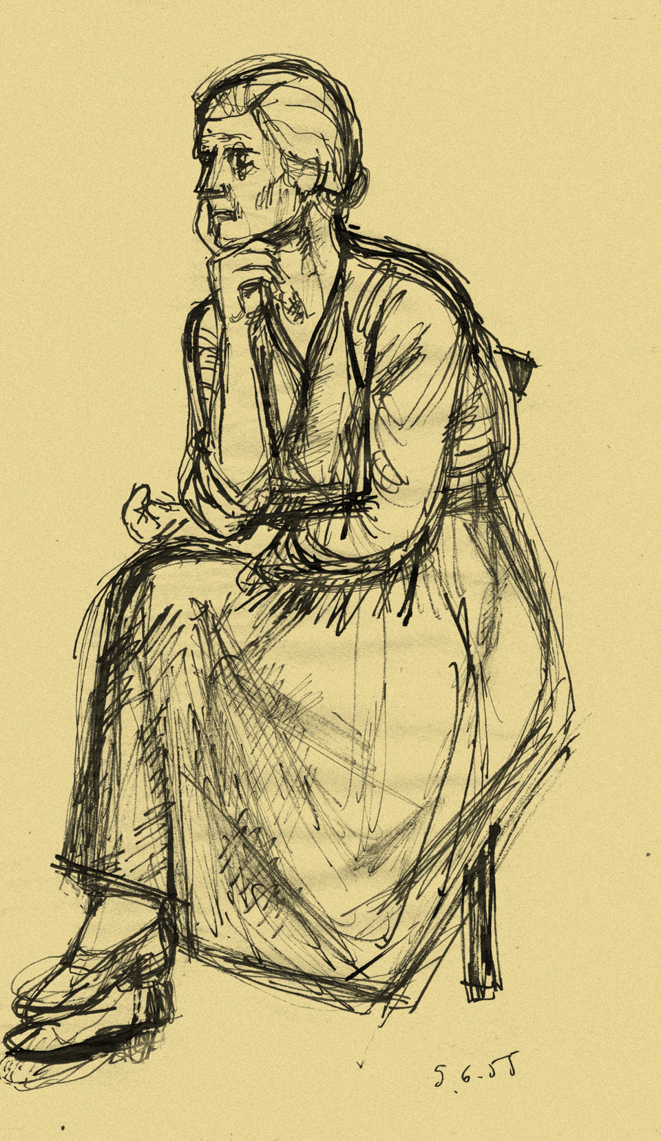  Θόδωρος, γλύπτης - Μεγάλη έκθεση με σχέδια (1947-1962) του διεθνούς φήμης εικαστικού στο ΜΙΕΤ [εικόνες] | iefimerida.gr 1