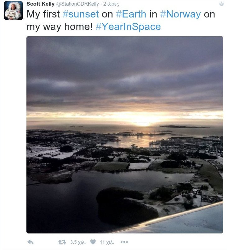 Μετά από 340 ημέρες στο διάστημα, ο αστροναύτης Σκοτ Κέλι πάτησε το πόδι του στην Γη [εικόνες & βίντεο] | iefimerida.gr 6
