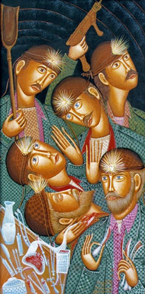  Οι παράξενες εικόνες αγίων του Ιωάννη Μητράκα στο Μουσείο Μπενάκη [εικόνες] | iefimerida.gr 3