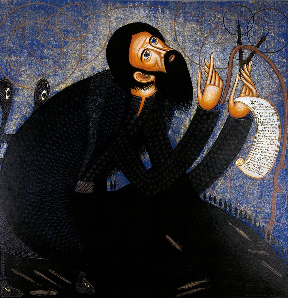  Οι παράξενες εικόνες αγίων του Ιωάννη Μητράκα στο Μουσείο Μπενάκη [εικόνες] | iefimerida.gr 1