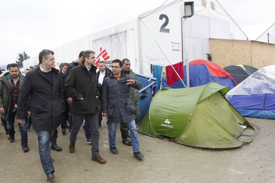 Το οδοιπορικό του Μητσοτάκη στον καταυλισμό της Ειδομένης [εικόνες] | iefimerida.gr 0