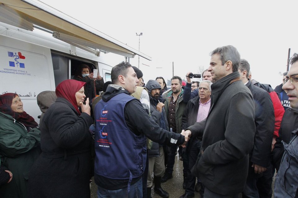Το οδοιπορικό του Μητσοτάκη στον καταυλισμό της Ειδομένης [εικόνες] | iefimerida.gr 2