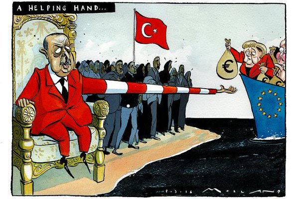 Το σκίτσο των «Times» για τη Σύνοδο Κορυφής -Το... μακρύ χέρι του Ερντογάν [εικόνα] | iefimerida.gr 0