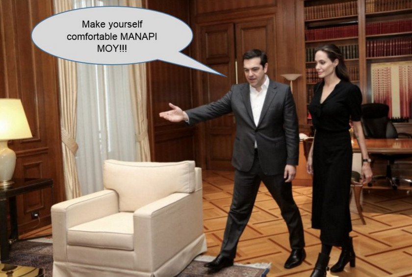 To Twitter ξεσαλώνει για την Τζολί: Η έξαλλη Περιστέρα και ο «μπιγκ φαν» Καρανίκας [εικόνες] | iefimerida.gr 1